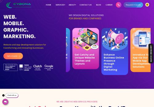 Cybona Software development and website development