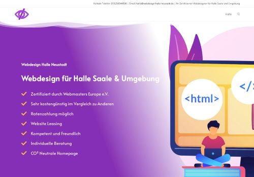 Zertifizierter Webdesigner - Webdesign zum Festpreis