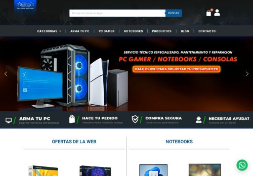 Master Tech | Venta de Pc's Gamers, Notebooks, Tarjetas Gráficas, Servicio Técnico y más
