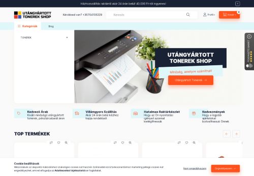 Utángyártott Tonerek Shop
