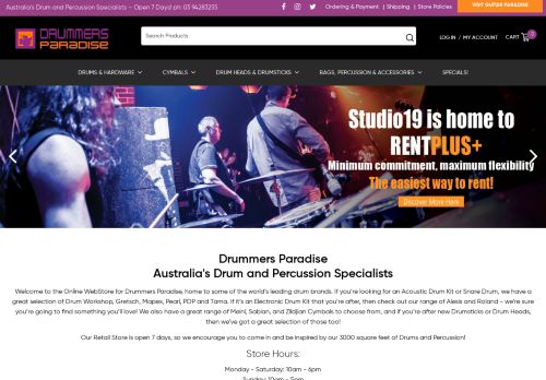 www.drummersparadise.com.au