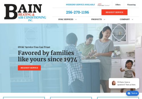 www.bainheatingandac.com
