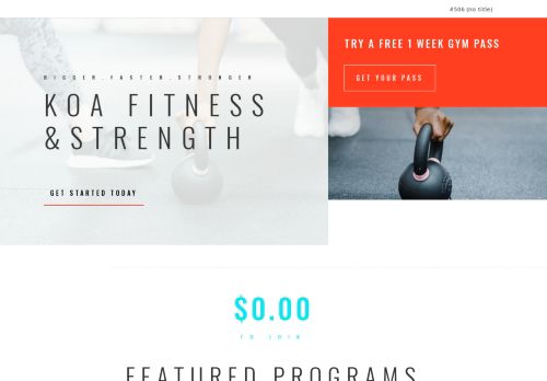 Koa Strength and Fitness
