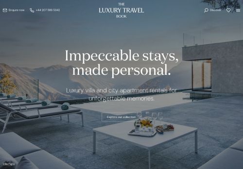 The Luxury Travel Book - Luxury Villa & Apartment Rentals