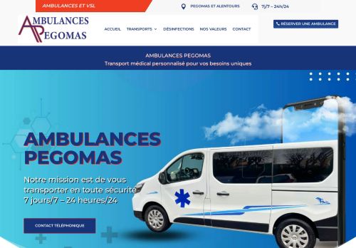 ambulance-pegomas.fr