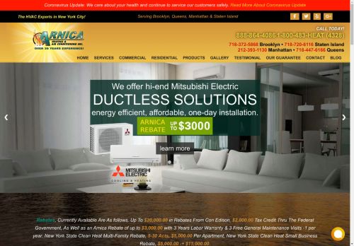 Yelp Brooklyn Heating Air Conditioning Con Edison Rebate For Split