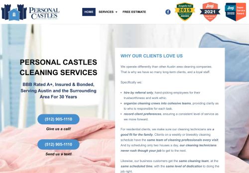 Personal Castles Cleaning Services Anmeldelser 2023 | Trustindex.io