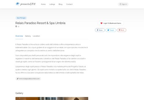 Relais Paradiso Resort & Spa Umbria