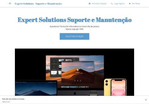 Expert Solutions - Suporte e Manutenção