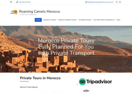 roamingcamelsmorocco.com