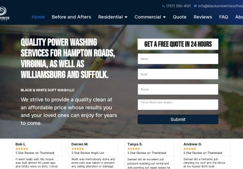 Black & White Soft Wash