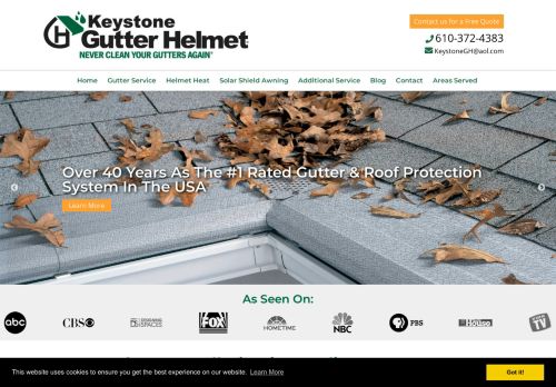 Keystone Gutter Helmet