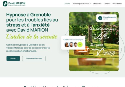 Hypnose à Grenoble - David MARION