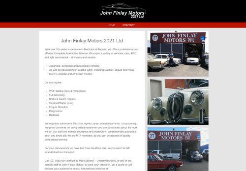 John Finlay Motors 2021 Ltd