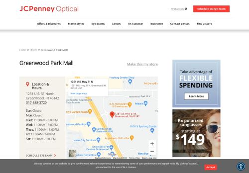 www.jcpenneyoptical.com/stores/greenwood-park-mall