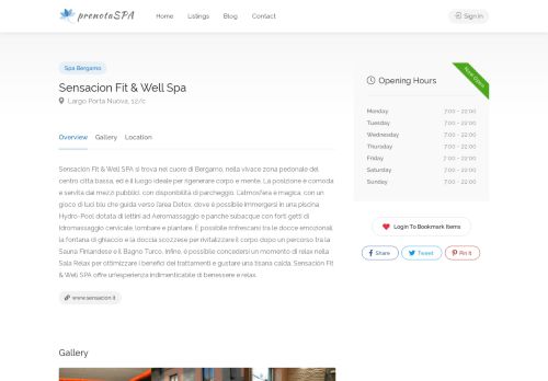 Sensacion Fit & Well Spa