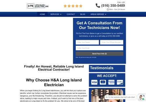 H&A Long Island Electrician