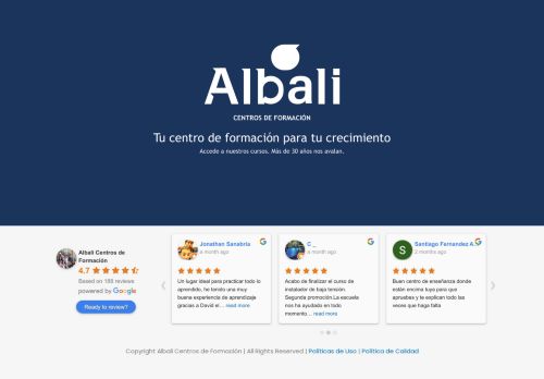 Albali Centres de Formació