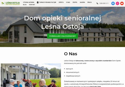 Leśna Ostoja - Dom Opieki Senioralnej