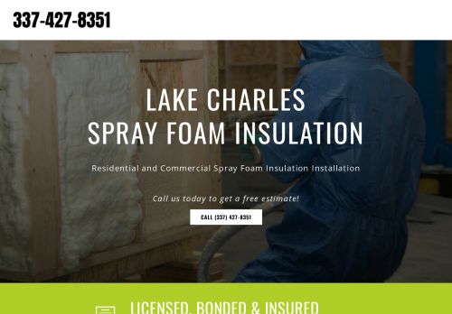 Lake Charles Spray Foam Insulation
