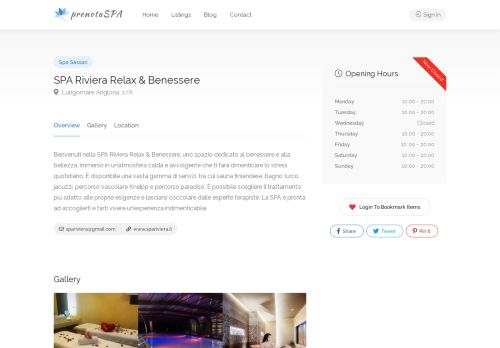 SPA Riviera Relax & Benessere