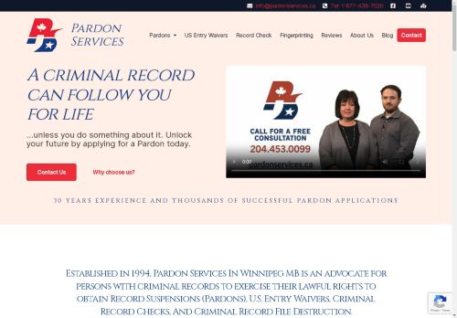 Pardon Services Enterprises MB