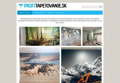 Adam Boškovič - PROFITAPETOVANIE. Tapetovanie Bratislava a okolie