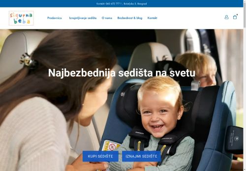 Sigurna beba - Decija Auto Sedista I Kolica