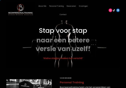 Boompersonaltraining