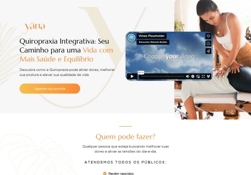 Clínica de Quiropraxia - Yana