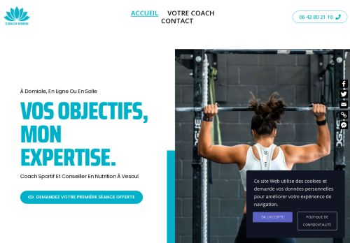 Coach Robin - Coach sportif et Conseiller en nutrition - Vesoul