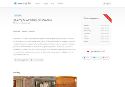 Alkemy SPA Principi di Piemonte