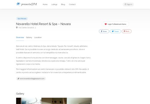 Novarello Hotel Resort & Spa – Novara