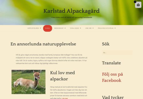 Karlstad Alpackagård