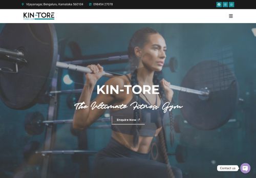 Kintore Fitness Club - Best Gym in Vijayanagar Bangalore