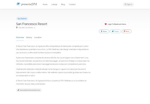 San Francesco Resort