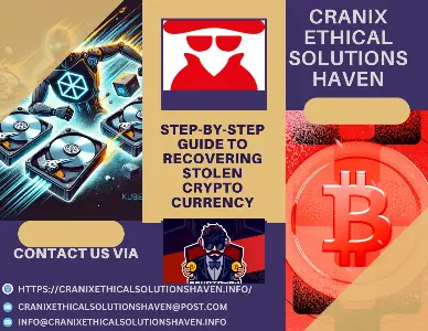 BITCOIN & CRYPTO RECOVERY SERVICES / CONTACT CRANIX ETHICAL SOLUTIONS HAVEN