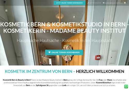 www.madame-kosmetik-bern.ch