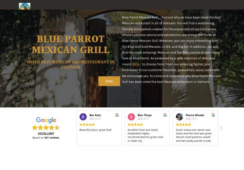 blueparrotmexicangrill.com