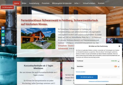 Ferienblockhaus Schwarzwald