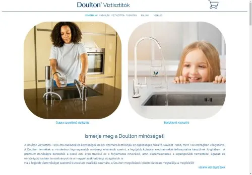 DOULTON víztisztító - Vízkémia Laboratórium