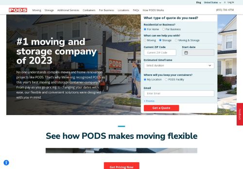 PODS Moving & Storage