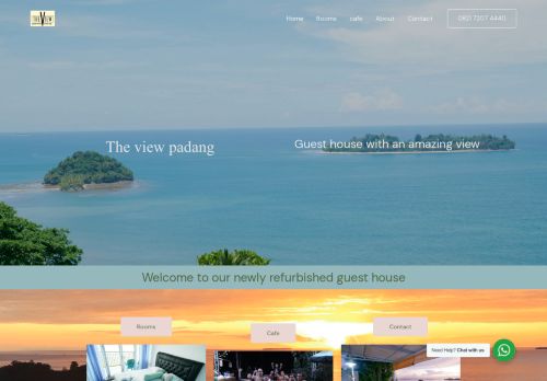 The view padang, Amazing view, food, drink, sleep, transport, 8 mins Mentawai fast ferry