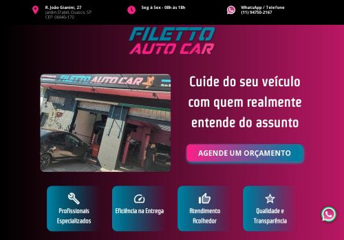 Filetto Auto Car - Oficina Mecânica em Osasco/SP