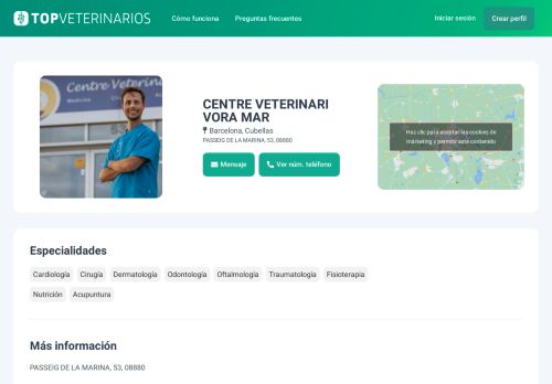 topveterinarios.com/centre-veterinari-vora-mar