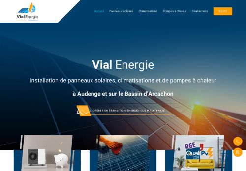 Vial Energie installateur de panneaux solaires photovoltaïques