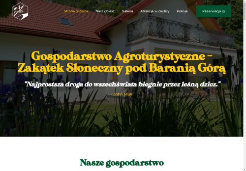 Zakątek Słoneczny pod Baranią Górą