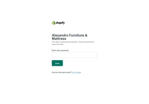Alexandro Furniture & Mattress