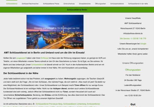 Schlüsseldienst Berlin AMT