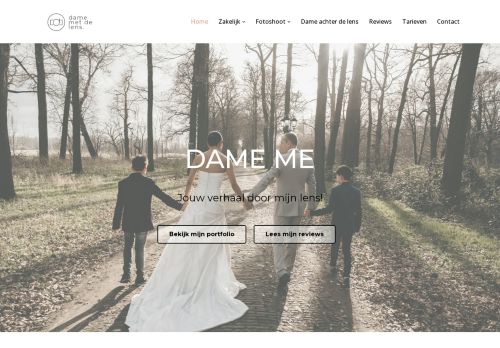 Dame met de lens